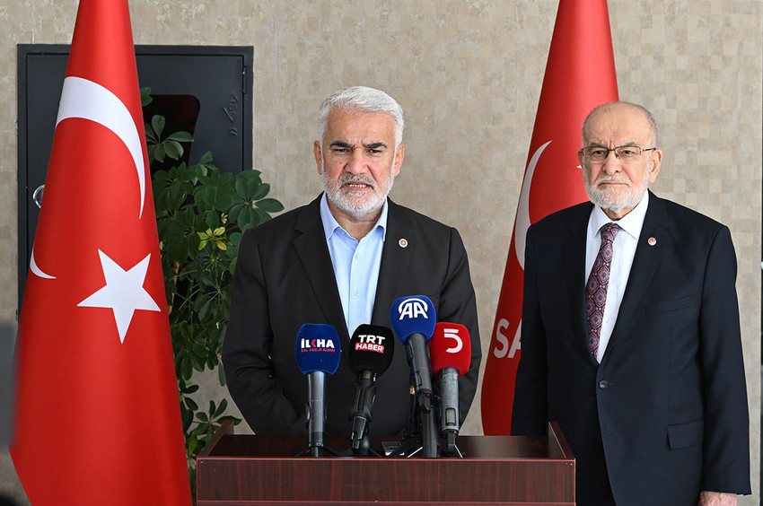 Saadet Partisi, Gelecek Partisi ve HÜDA PAR ortak miting yapacak - Resim : 1