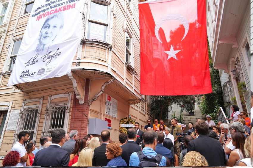 Prof. Dr. Türkan Saylan'ın adı yaşadığı sokağa verildi - Resim : 2