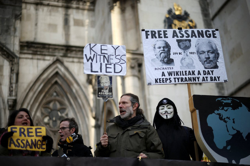 İngiltere'de Yüksek Mahkeme Julian Assange'ın ABD'ye iadesine karar verdi - Resim : 1