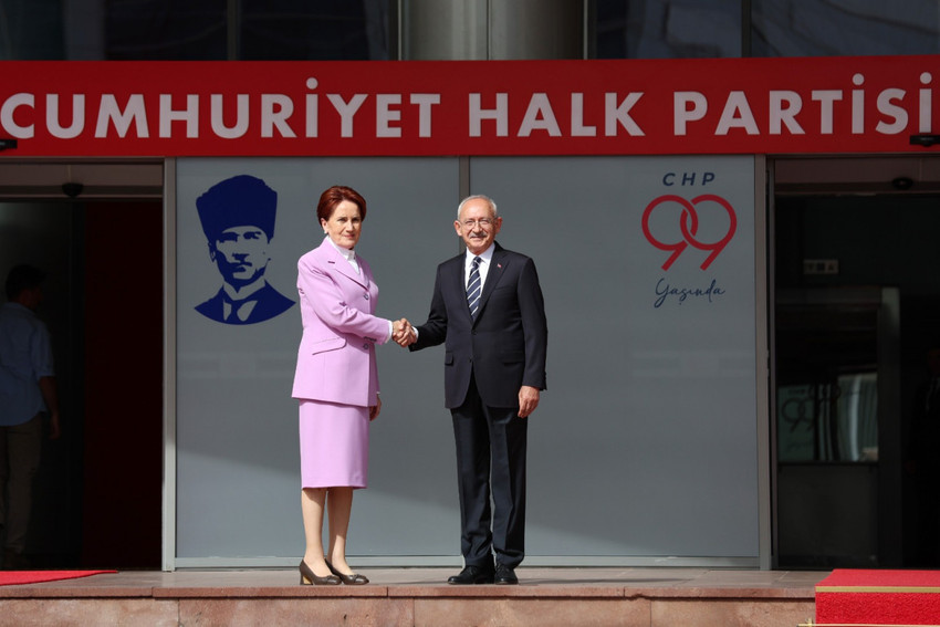 Altılı Masa, CHP Genel Merkezi'nde toplandı - Resim : 4