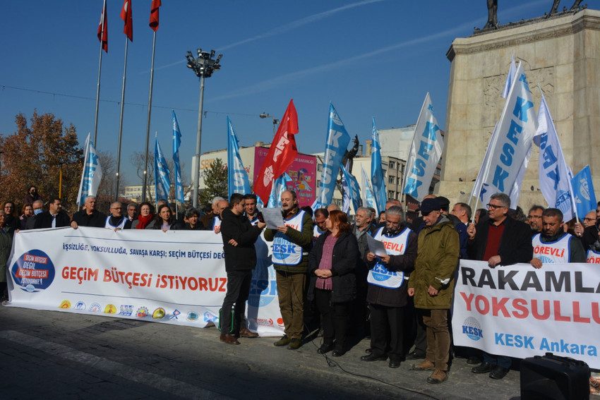 KESK'ten memur zammına karşı eylem: TÜİK rakamları yalan, yoksulluk gerçek - Resim : 2