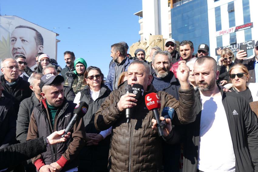 ÇAYKUR işçileri Rize'de toplandı: İşçiler burada kadro nerede - Resim : 4