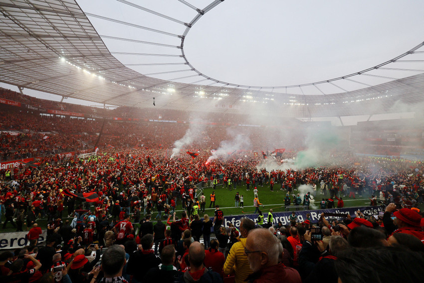 Bayer Leverkusen'den tarihi şampiyonluk - Resim : 1