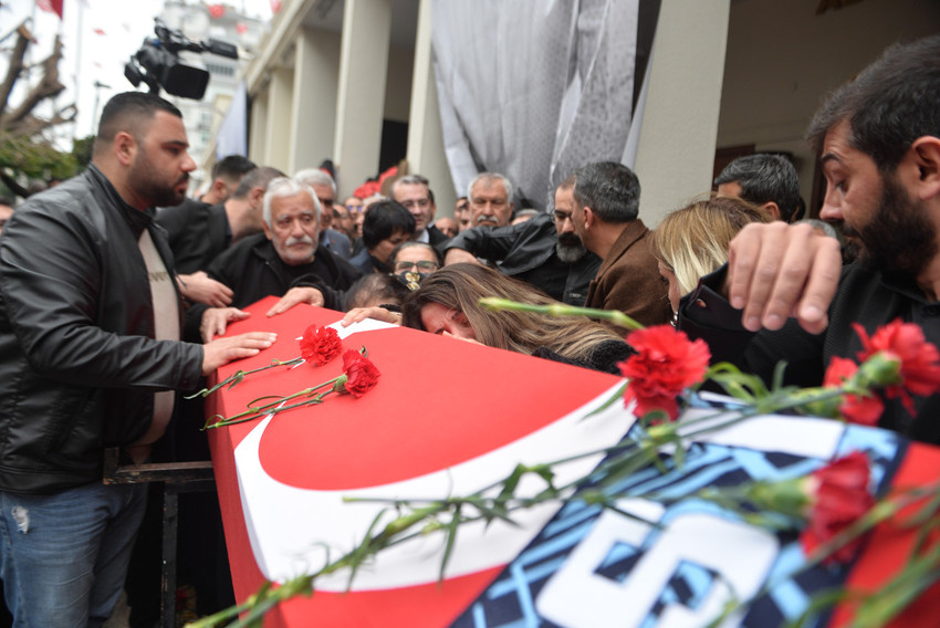 Zeydan Karalar, Samet Güdük'ün cenazesinde konuştu: Arkasında başka bir şey var - Resim : 1