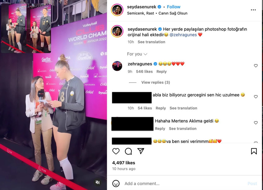Milli voleybolcu ile muhabir arasındaki boy farkı gerçek mi? - Resim : 3