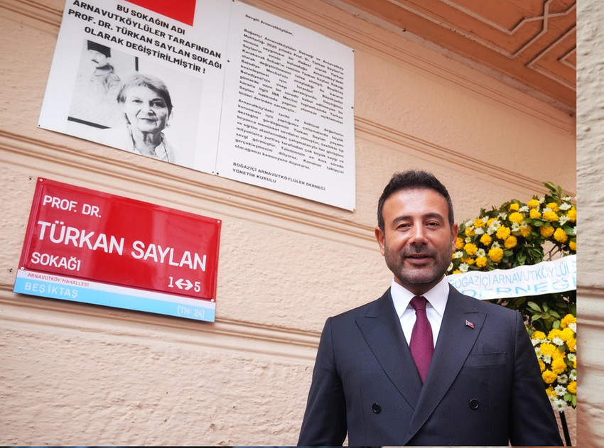 Prof. Dr. Türkan Saylan'ın adı yaşadığı sokağa verildi - Resim : 1