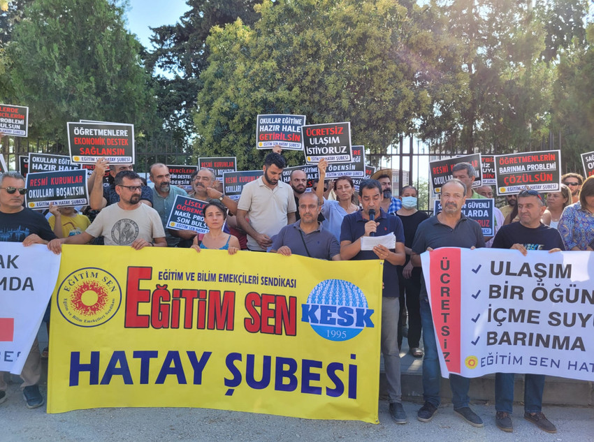 Hatay'da okullar açıldı, veliler kaygılı - Resim : 3