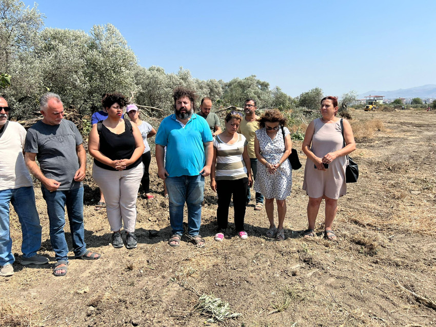 Zeytin nöbetine polis müdahalesi: 'Hukuksuz başladı, hukuksuz bitti' - Resim : 1