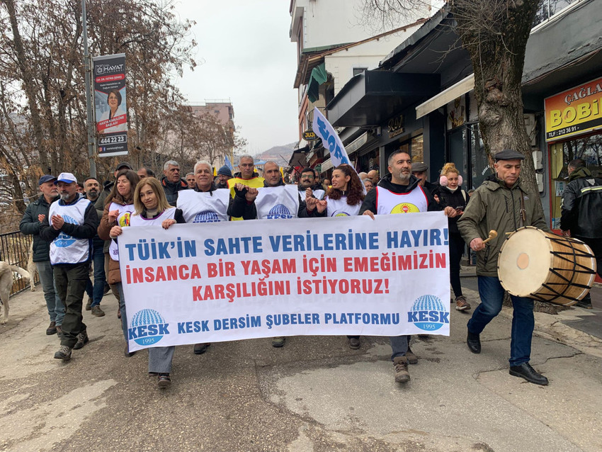 KESK, Türkiye genelinde yüzde 11.54'lük zamma karşı sokağa çıktı - Resim : 3