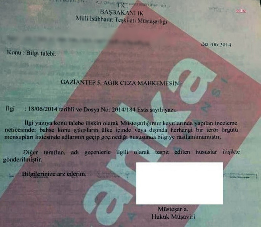 MİT'e 'IŞİD terör örgütü mü' diye soran mahkeme, gelen cevapla sanıkları tahliye etmiş - Resim : 1