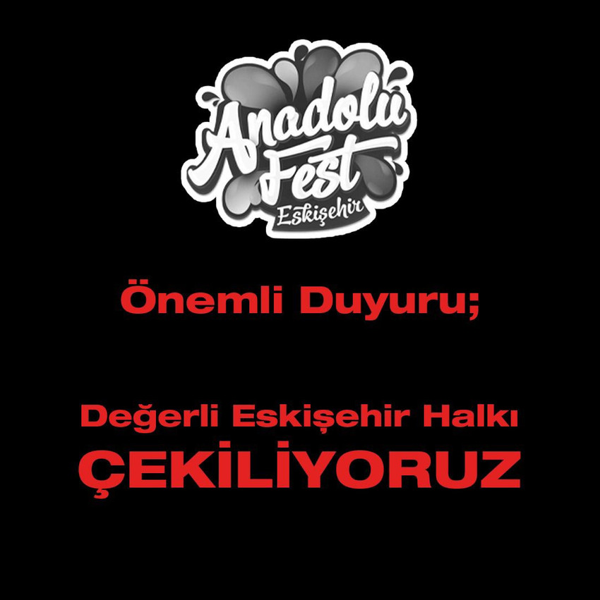 Anadolu Fest: Çabalarımız sonuçsuz kaldı, çekiliyoruz - Resim : 1