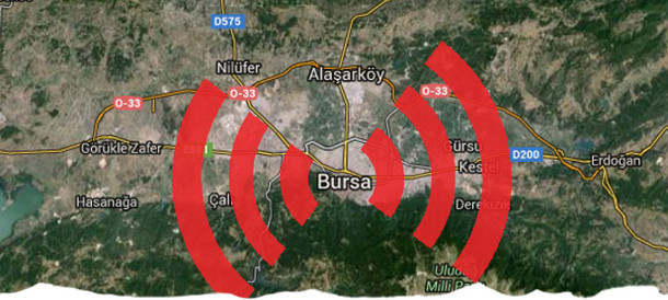 Bursa'da deprem korkuttu