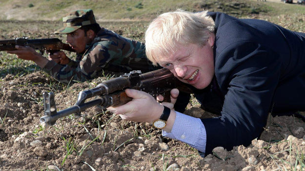 Boris Johnson bakan oldu, Peşmerge sevindi