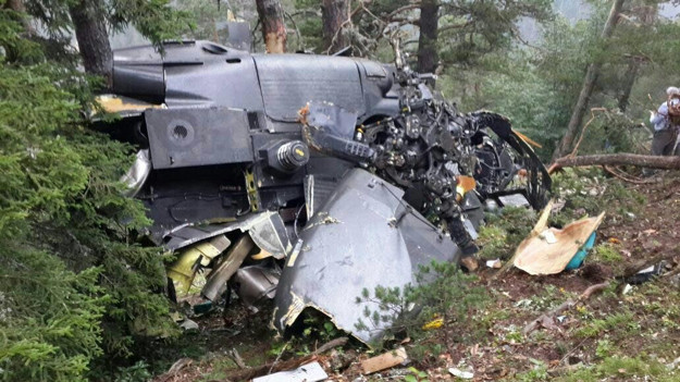 Askeri helikopter düştü: Yedi kişi hayatını kaybetti