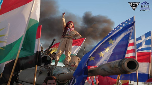 IŞİD'e kafa tutan Kürt yıldıza BM'den ödül