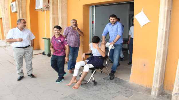 Kızıltepe'de maytap patladı, 10 çocuk yaralandı