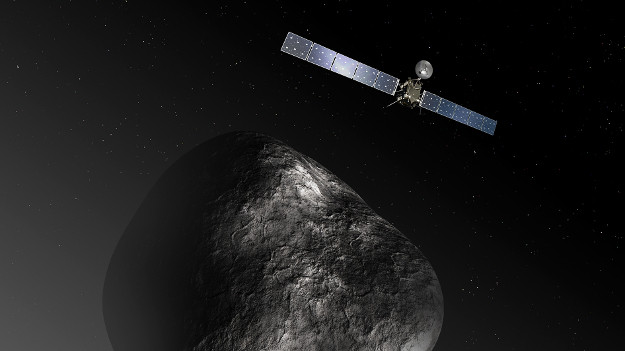 Rosetta 'çarparak' veda ediyor!