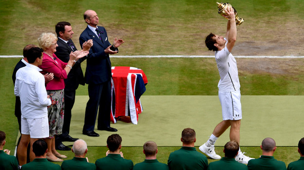 Wimbledon'da şampiyon Murray