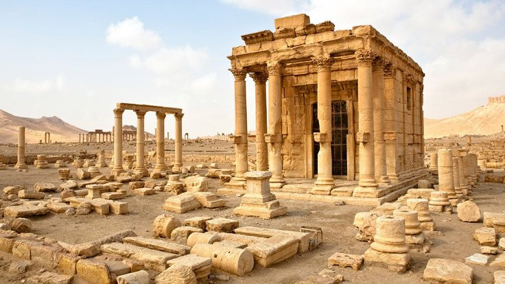'IŞİD Palmira'yı havaya mı uçuracak?'