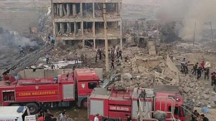 Cizre'de Emniyet'e saldırı