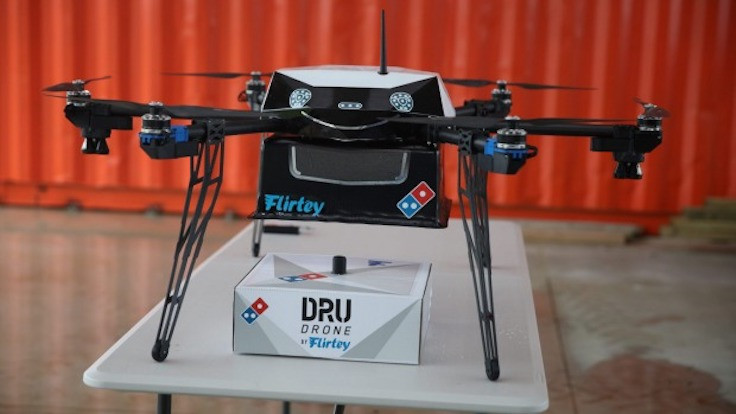 Drone'la pizza teslimatı başlıyor