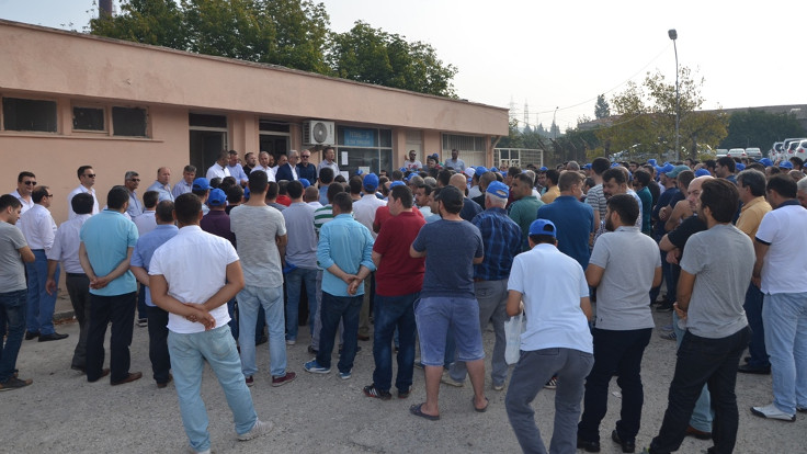 Gemlik Gübre'de işçiler greve çıktı