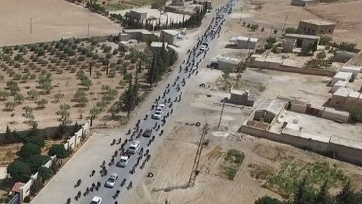 IŞİD'in Menbiç'deki canlı kalkanları
