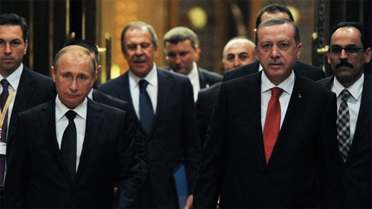 Putin ve Erdoğan'dan Suriye görüşmesi