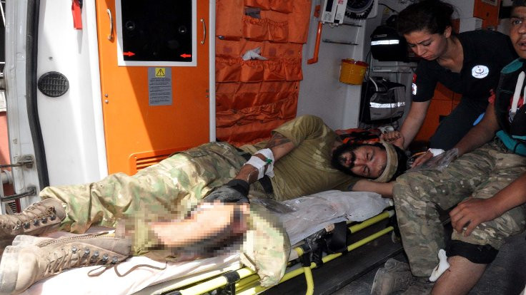 Yaralı ÖSO militanları Türkiye'ye getiriliyor