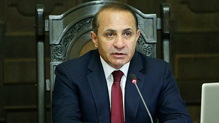 Ermenistan başbakanı gitti