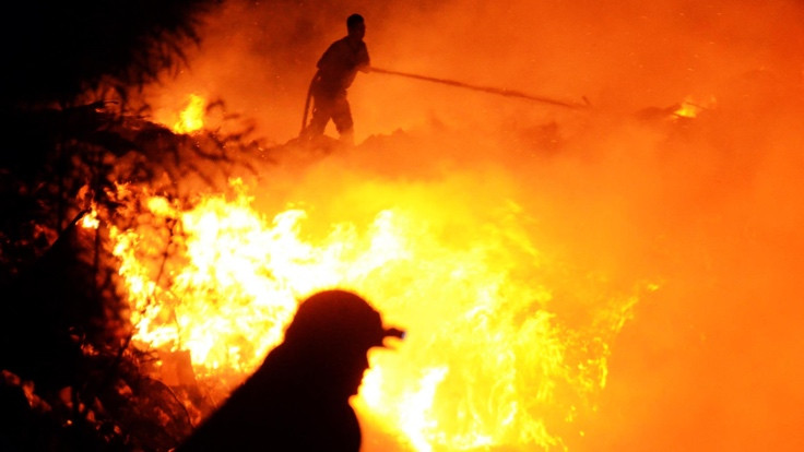 Bodrum'da başlayan yangın söndürülemiyor