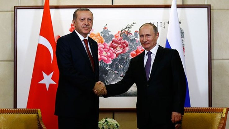 Erdoğan'dan Putine teşekkür