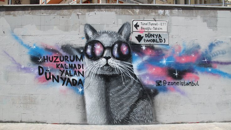 İstanbul sokaklarından grafiti manzaraları - Sayfa 3