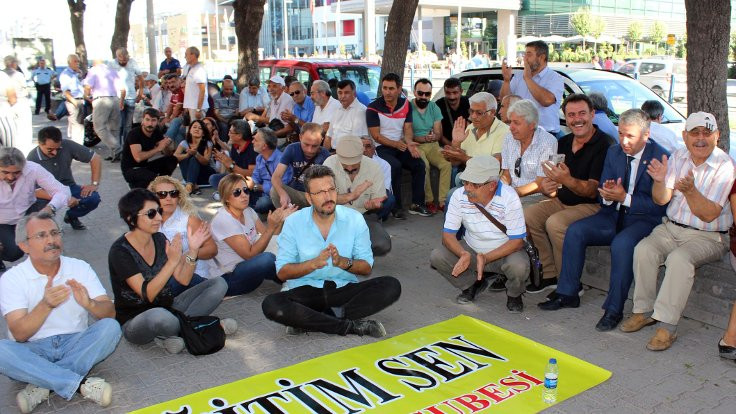 Kayseri'de OHAL protestosu