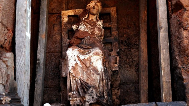 2100 yıllık Kibele heykeli