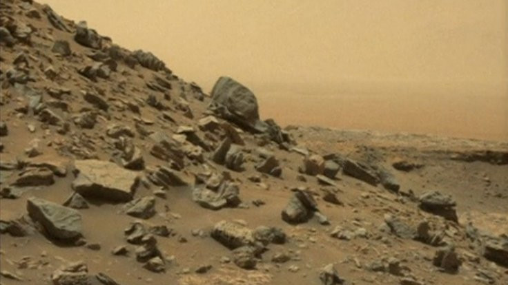 İşte Mars'ın kaya tabakaları
