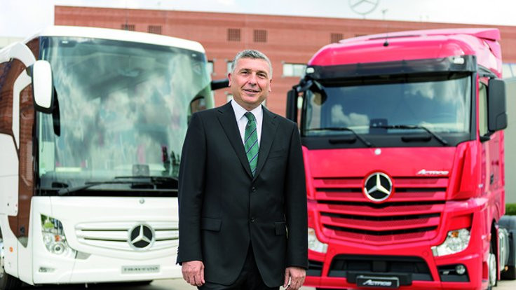 Mercedes'e Türk başkan