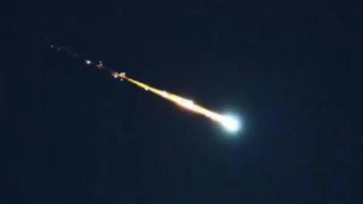 Son yılların en büyük meteoru düştü