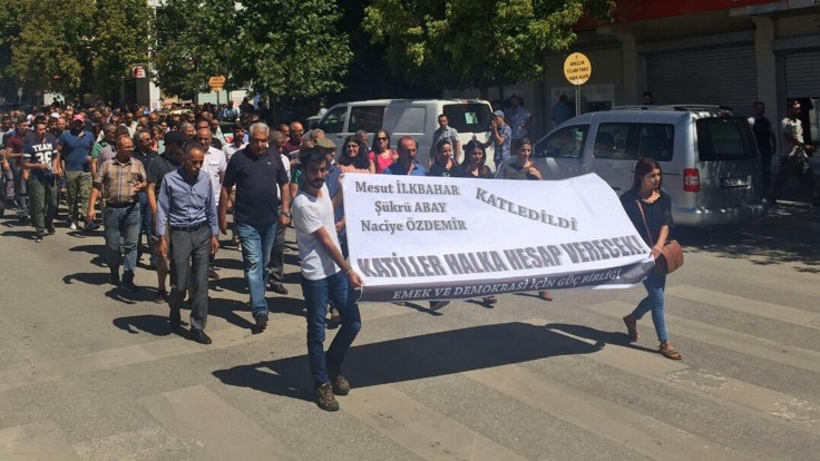 Tunceli'de Naciye Özdemir yürüyüşü