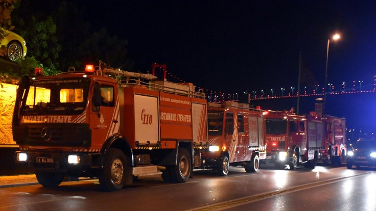 Gece kulübünde yangın paniği