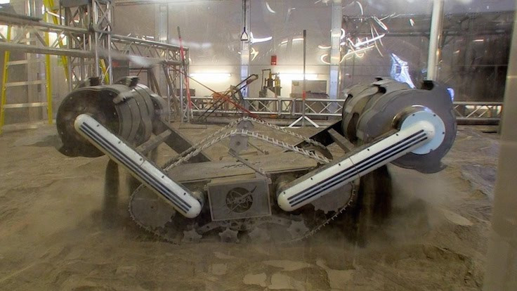 NASA'nın madenci robotu hazır