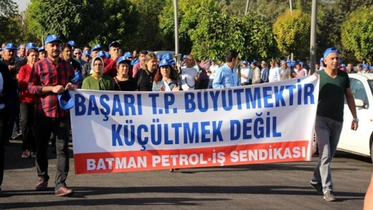 Türkiye Petrolleri'nde eylem!