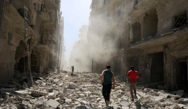 Halep'te 8 saatlik ateşkes