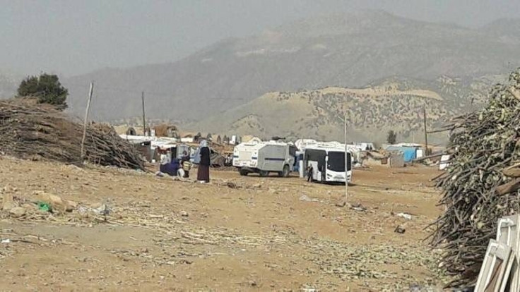Şırnak'ta çadırdaki ailelere 'boşaltın' anonsu