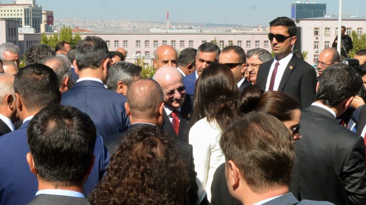 TBMM Başkanı'ndan HDP'li Buldan'a: Hac'da sizin için dua ettim