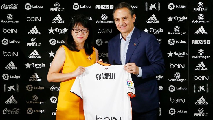 Valencia'nın yeni teknik direktörü Prandelli