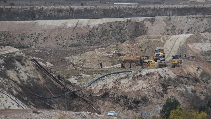 Siyanür barajında çökme iddiası