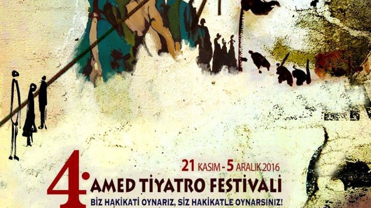 4. Amed Tiyatro Festivali her yerde