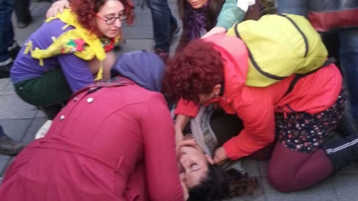 Kadınların HDP'ye destek eyleminde yedi kişi gözaltına alındı
