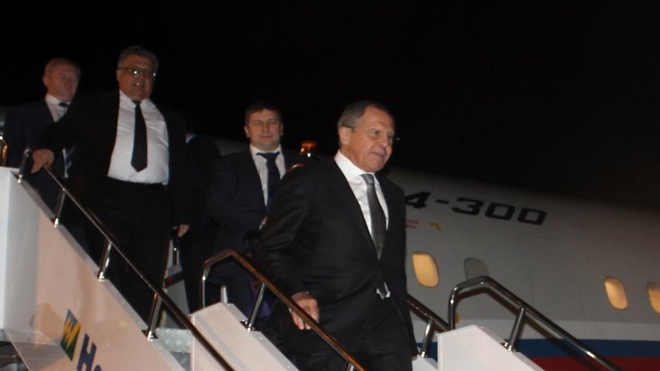 Rus bakan Lavrov Antalya'ya geldi